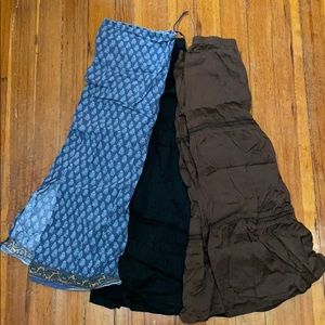 Lots of 3 long skirts (Old Navy & Abercrombie)